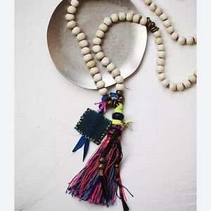 Free People De Petra Misterio Mala Pendant Necklace